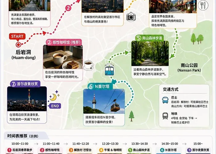 Breeze In Namsan-서울역 공항철도 Ktx 2층단독사용 방2 침대3 소파베드1 업무공간 최대7인 남산뷰 명동 Villa *
